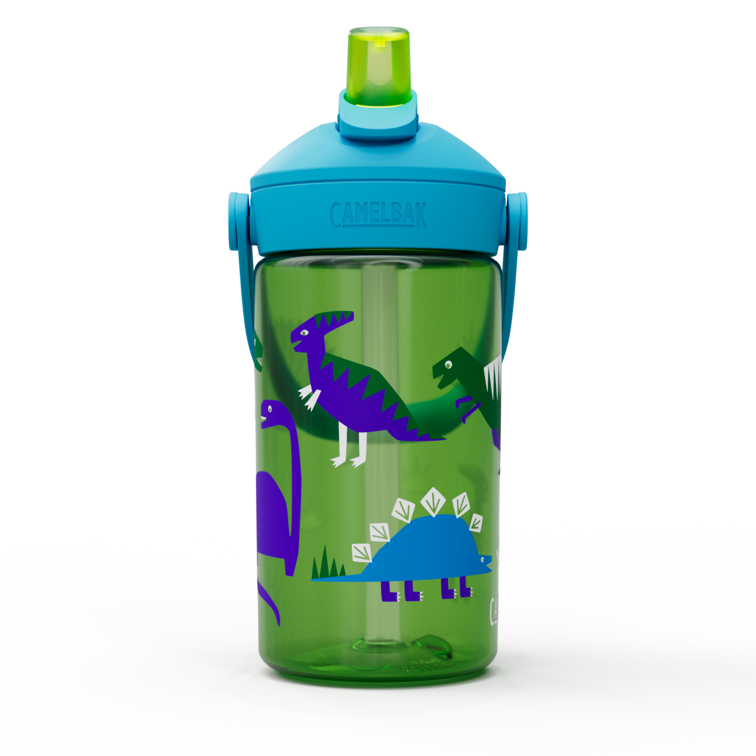 Thrive Flip Straw Kids 14oz, Hip Dinos
