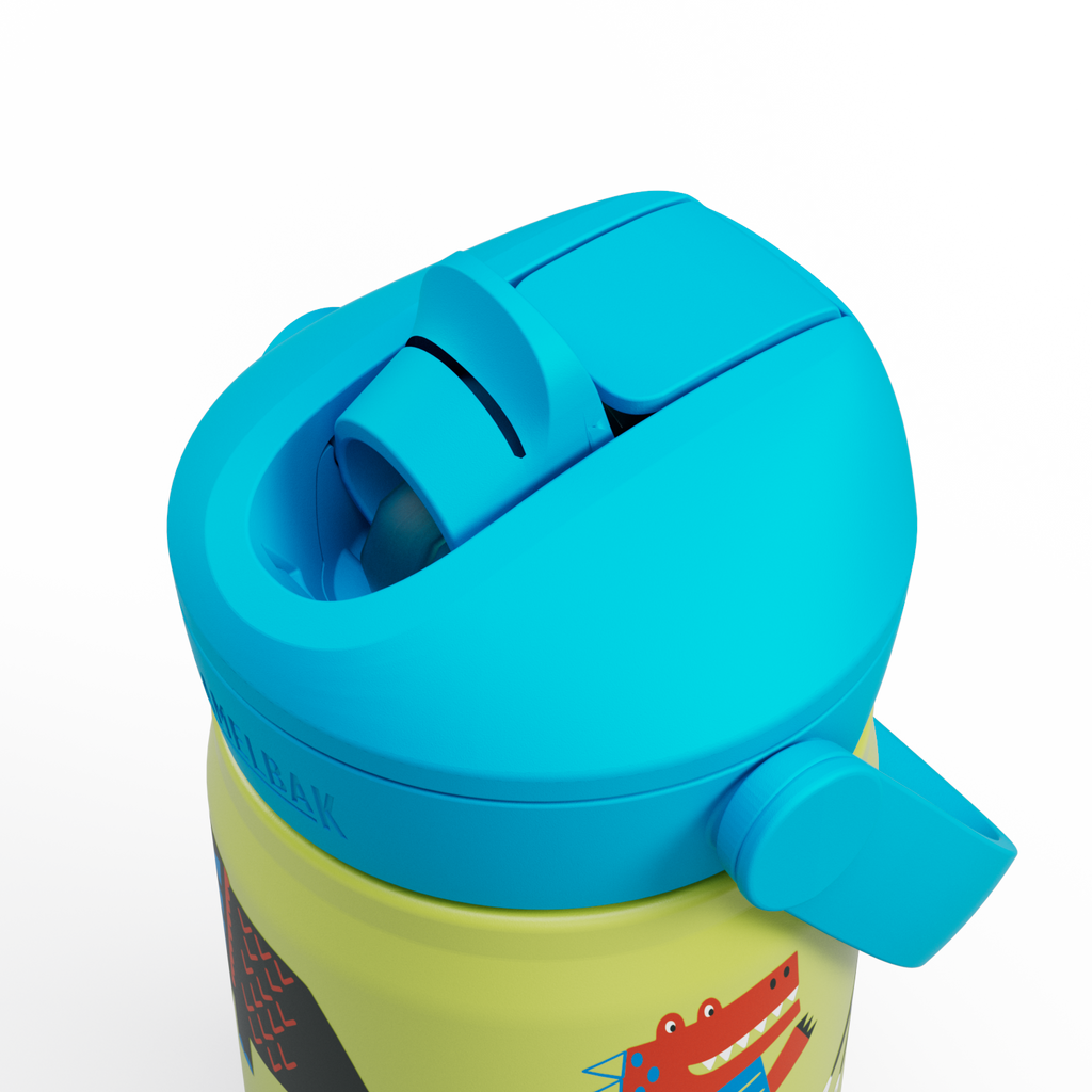Thrive Flip Straw Kids VSS 12oz, Dino Jam
