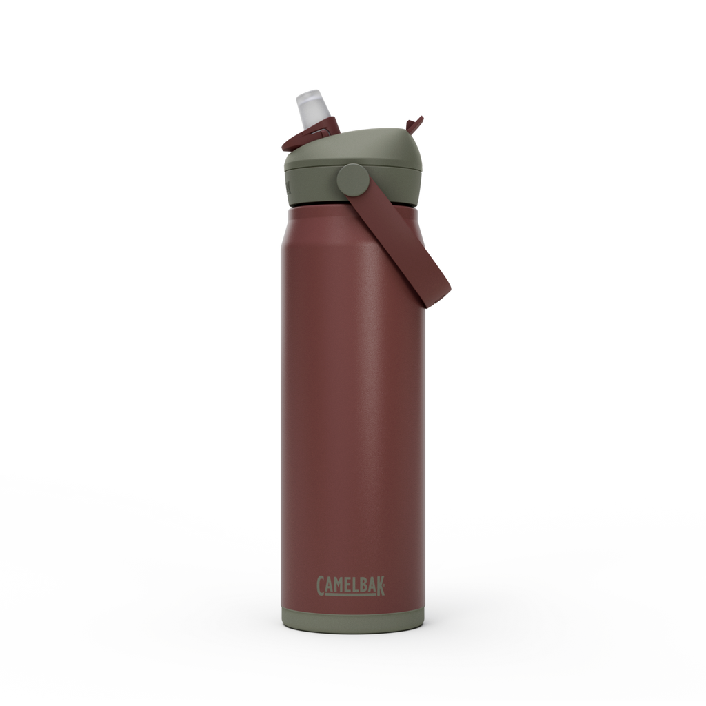 Thrive™ Flip Straw 25oz Bottle, Insulated Stainless Steel