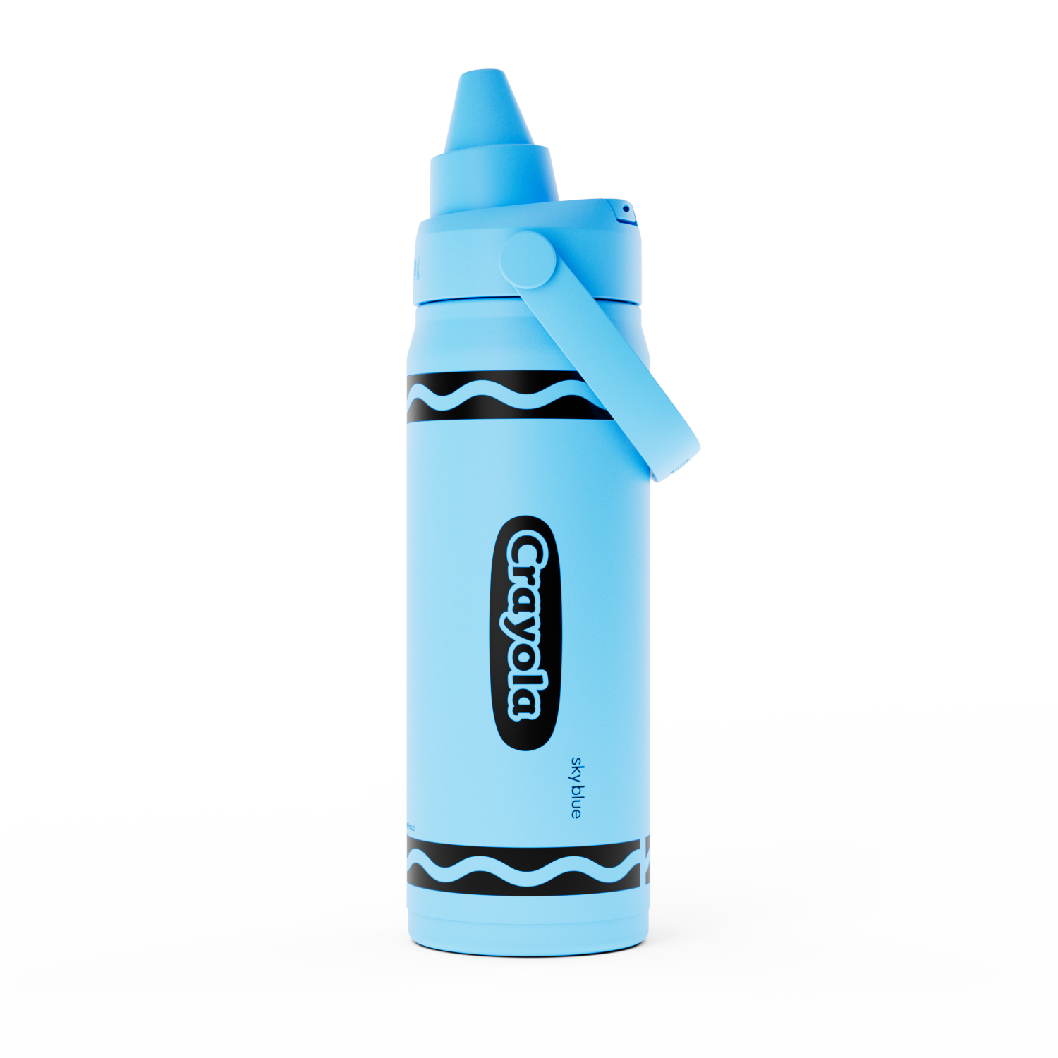 Crayola Chug 16oz Bottle, Insulated Stainless Steel