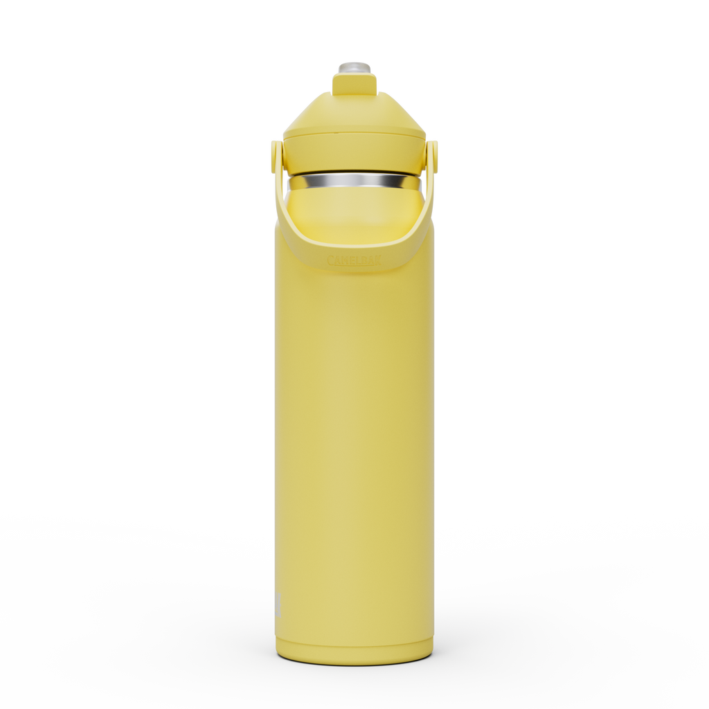 Thrive Flip Straw VSS 32oz, Yellow Bloom