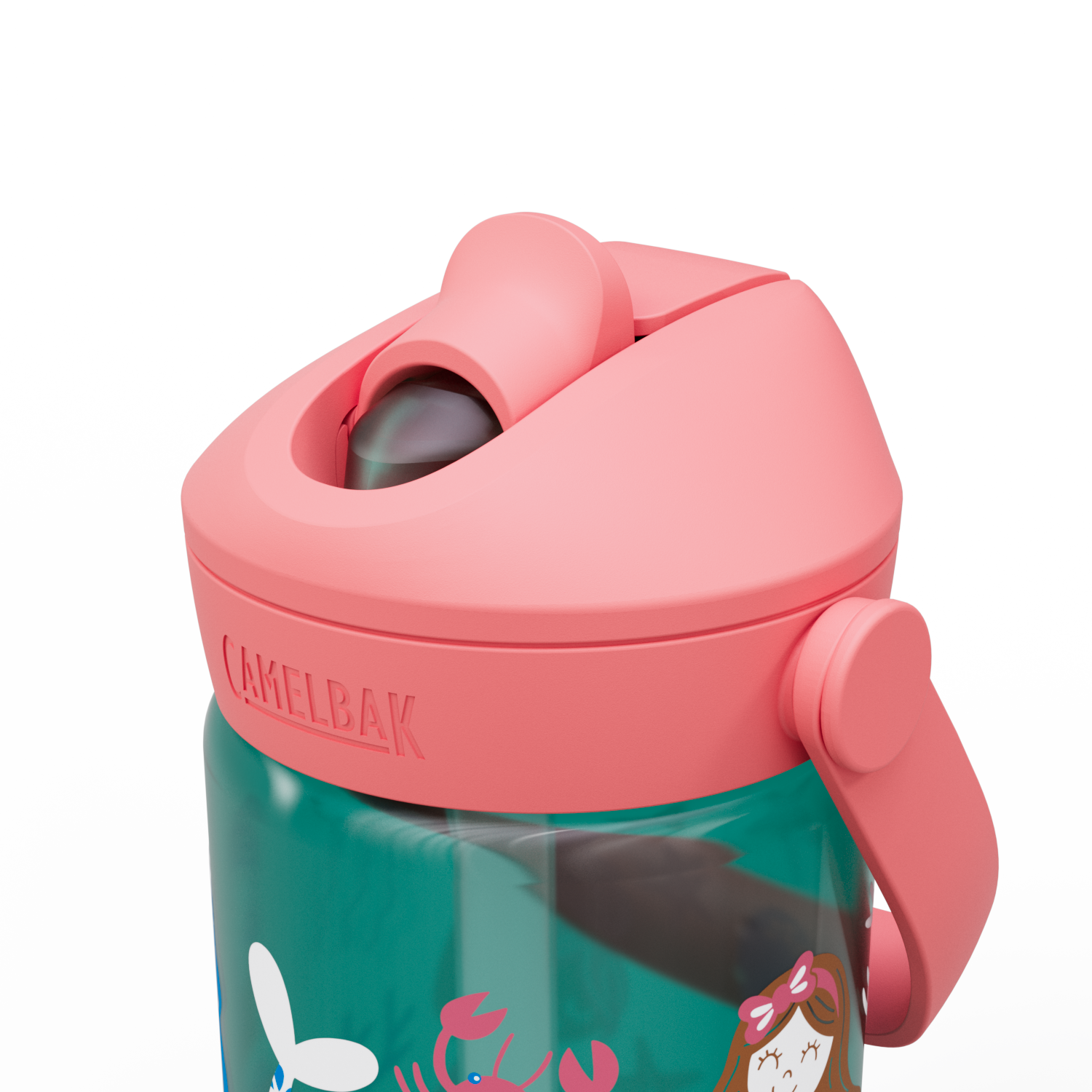 Thrive Flip Straw Kids 14oz, Mermaid Friends
